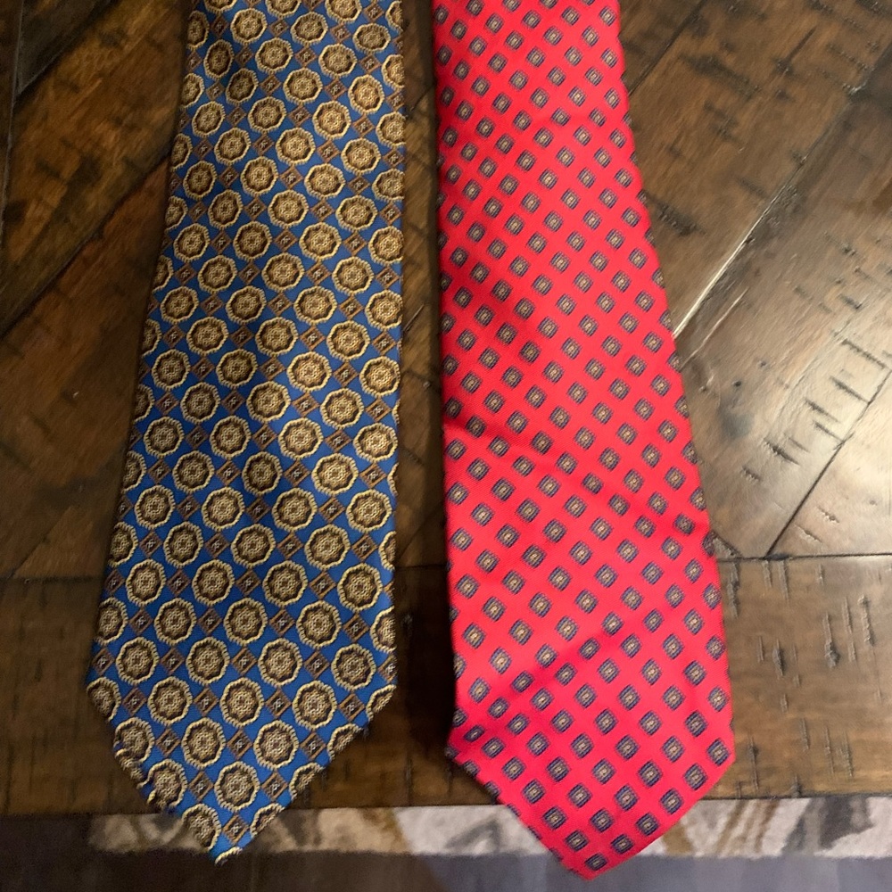 Mens Brooks Brothers Silk Neck Ties